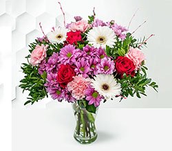 'Lover Is Forever' Cerise Bouquet